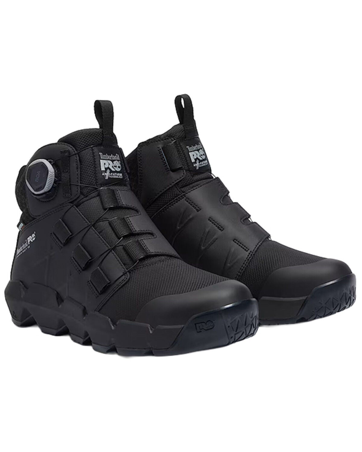 Timberland PRO&reg; Men's BOA&reg; Morphix 6" Waterproof Boots - Composite Toe, Black, hi-res