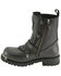 Image #3 - Milwaukee Leather Men's Tactical Buckle Logger Motorcycle Boots - Round Toe, Black, hi-res