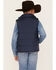 Cody James Boys' Reversible Puffer Vest, Dark Blue, hi-res