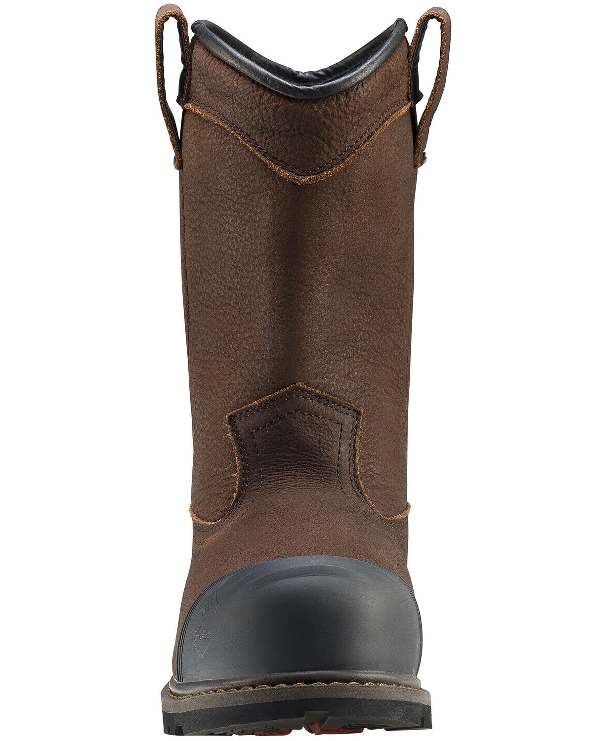 Image #4 - Avenger Men's Waterproof Wellington Work Boots - Composite Toe, Brown, hi-res