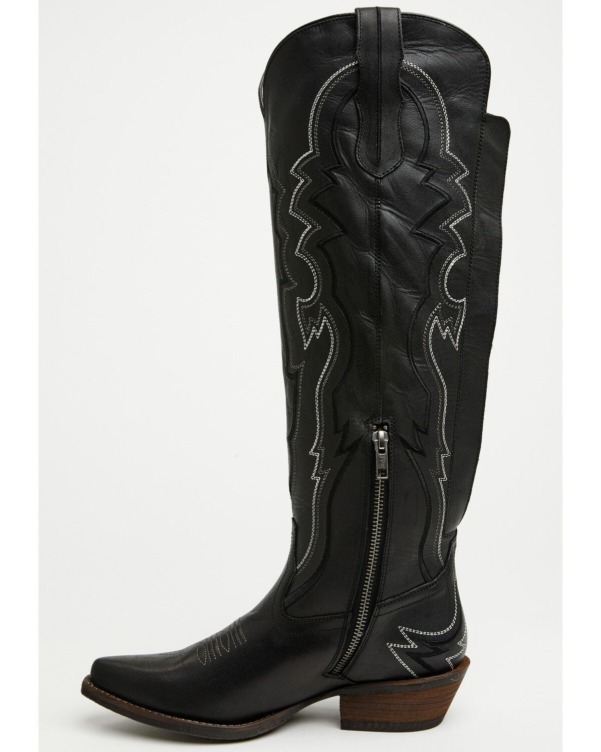 Image #3 - Shyanne Women's Leah Tall Western Boots - Snip Toe, Black, hi-res