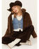 Image #1 - Cleo + Wolf Women's Quilted Corduroy Puffer Jacket, Taupe, hi-res