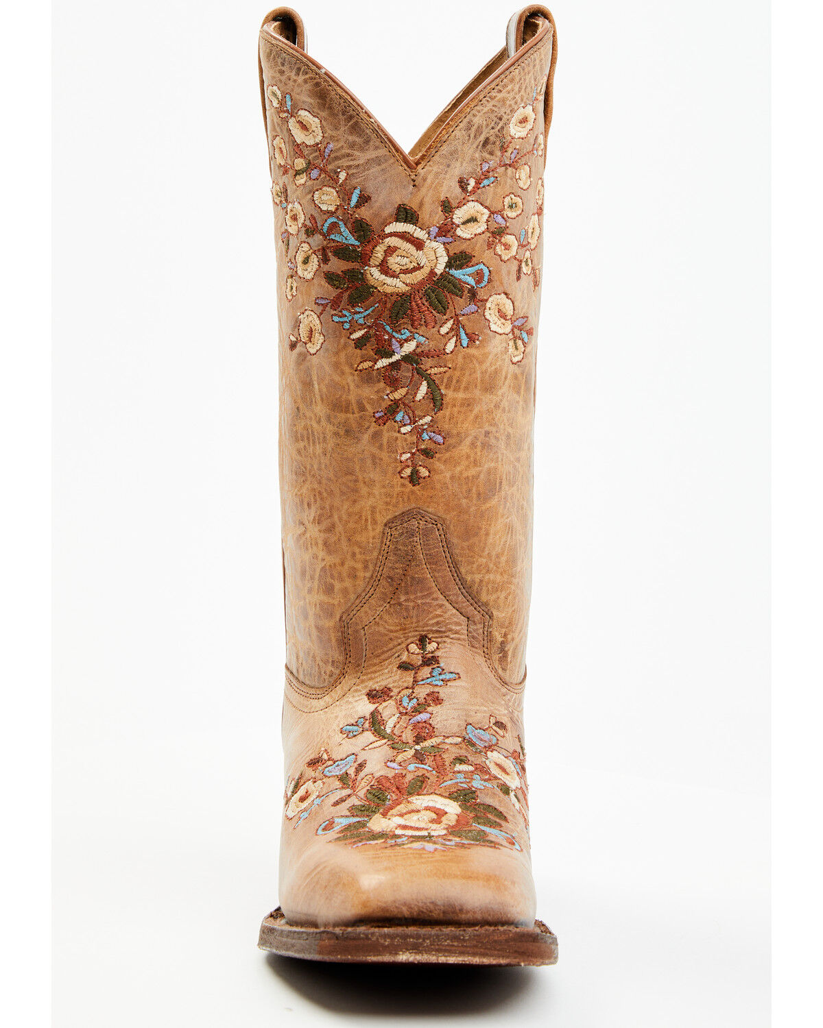 Image #4 - Shyanne Women's Coralee Western Boots - Broad Square Toe, Tan, hi-res