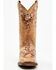Shyanne Women's Coralee Western Boots - Broad Square Toe, Tan, hi-res