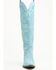 Image #4 - Dingo Women's Drama Queen Overlay Tall Western Boots - Round Toe, Blue, hi-res