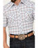 Image #3 - Rough Stock by Panhandle Men's Plaid Print Short Sleeve Pearl Snap Western Shirt, Multi, hi-res