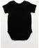 Image #3 - The NASH Collection Infant Boys' NASH Short Sleeve Onesie, Black, hi-res