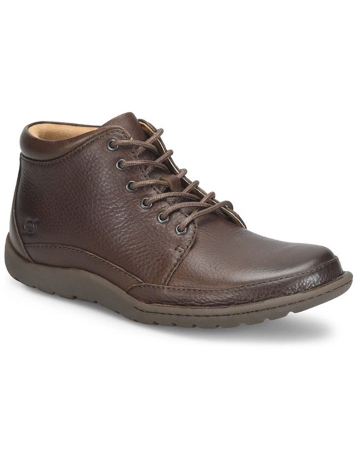 Born Men's Nigel Boots - Round Toe, Brown, hi-res