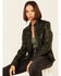 Image #1 - Scully Women's Rich Lamb Lined Snap-Front Leather Shirt Jacket , , hi-res