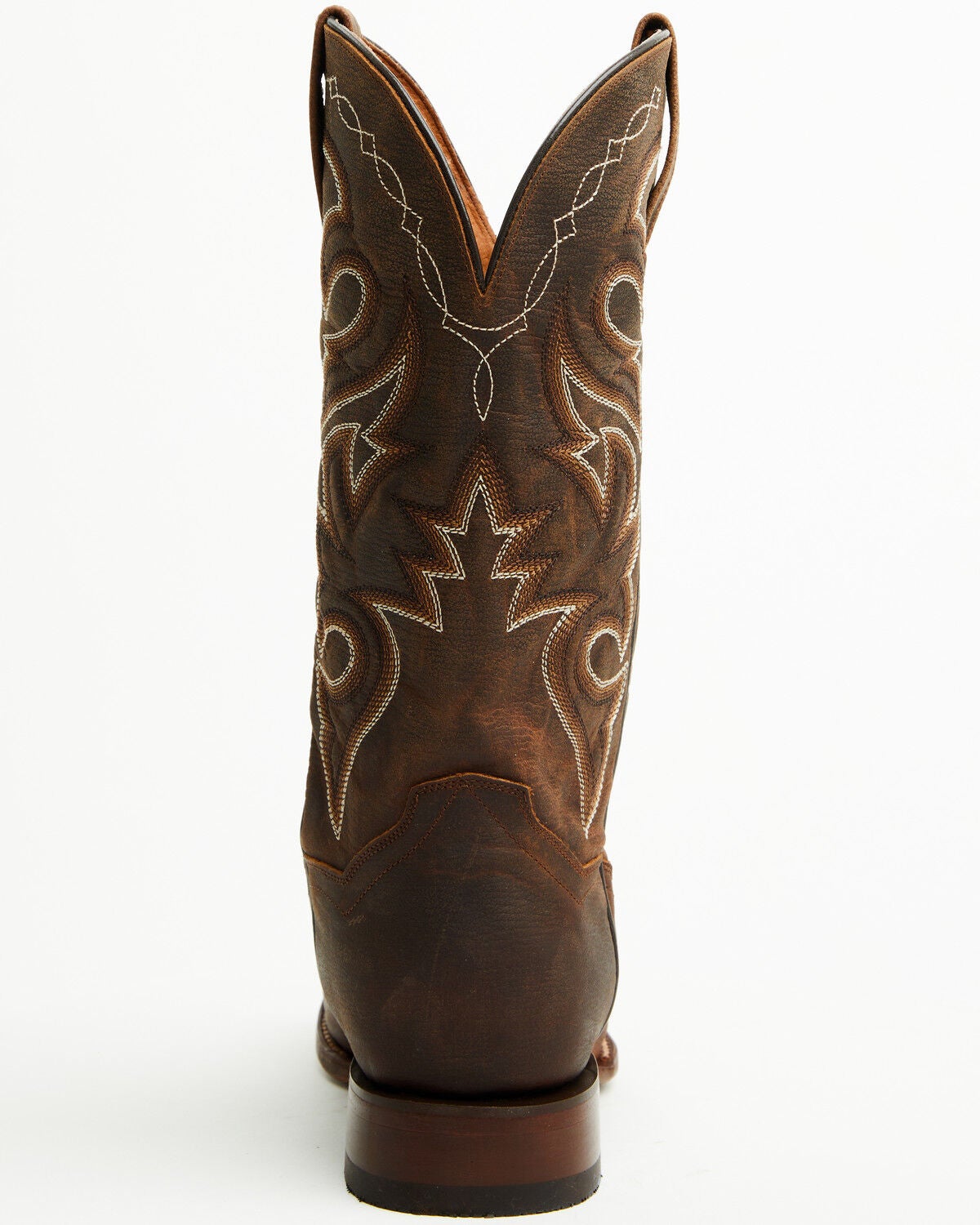 Image #5 - Dan Post Men's Remington Tall Western Boots - Square Toe, Brown, hi-res