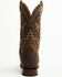Image #5 - Dan Post Men's Remington Tall Western Boots - Square Toe, Brown, hi-res