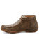Image #3 - Twisted X Women's Tooled Chukka Driving Mocs, Brown, hi-res