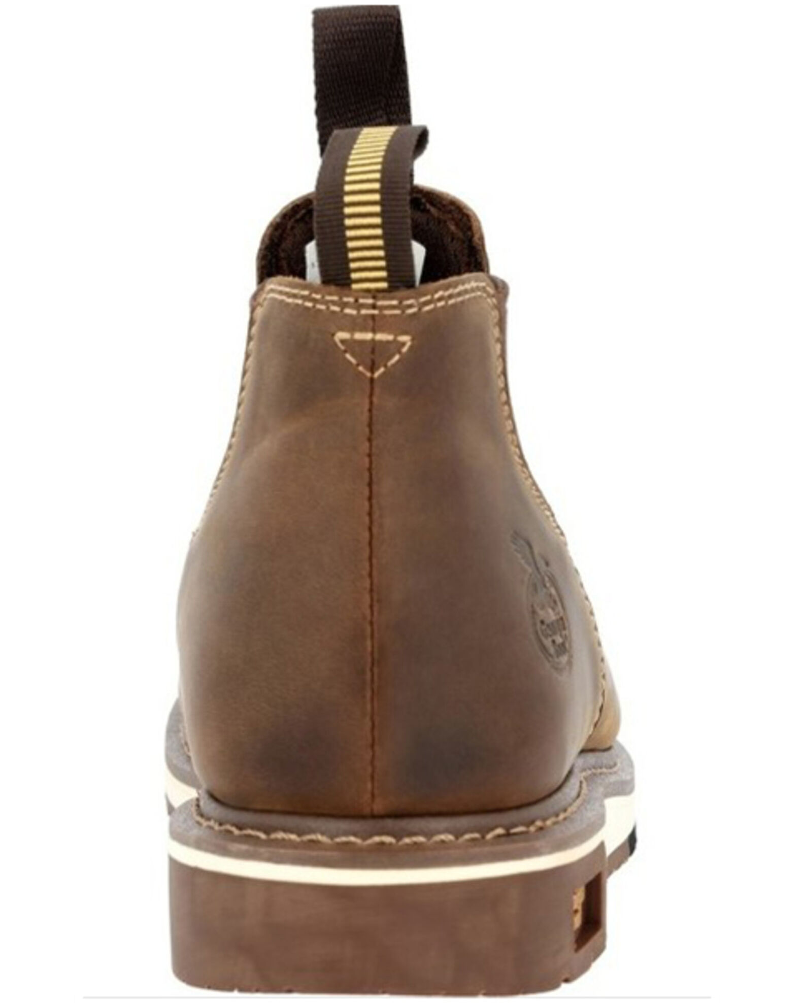Georgia Boot Men s AMP LT Wedge Chelsea Romeo Work Boot Round Toe Sheplers