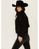 Image #4 - Fornia Women's Fringe Zip Moto Jacket, Black, hi-res
