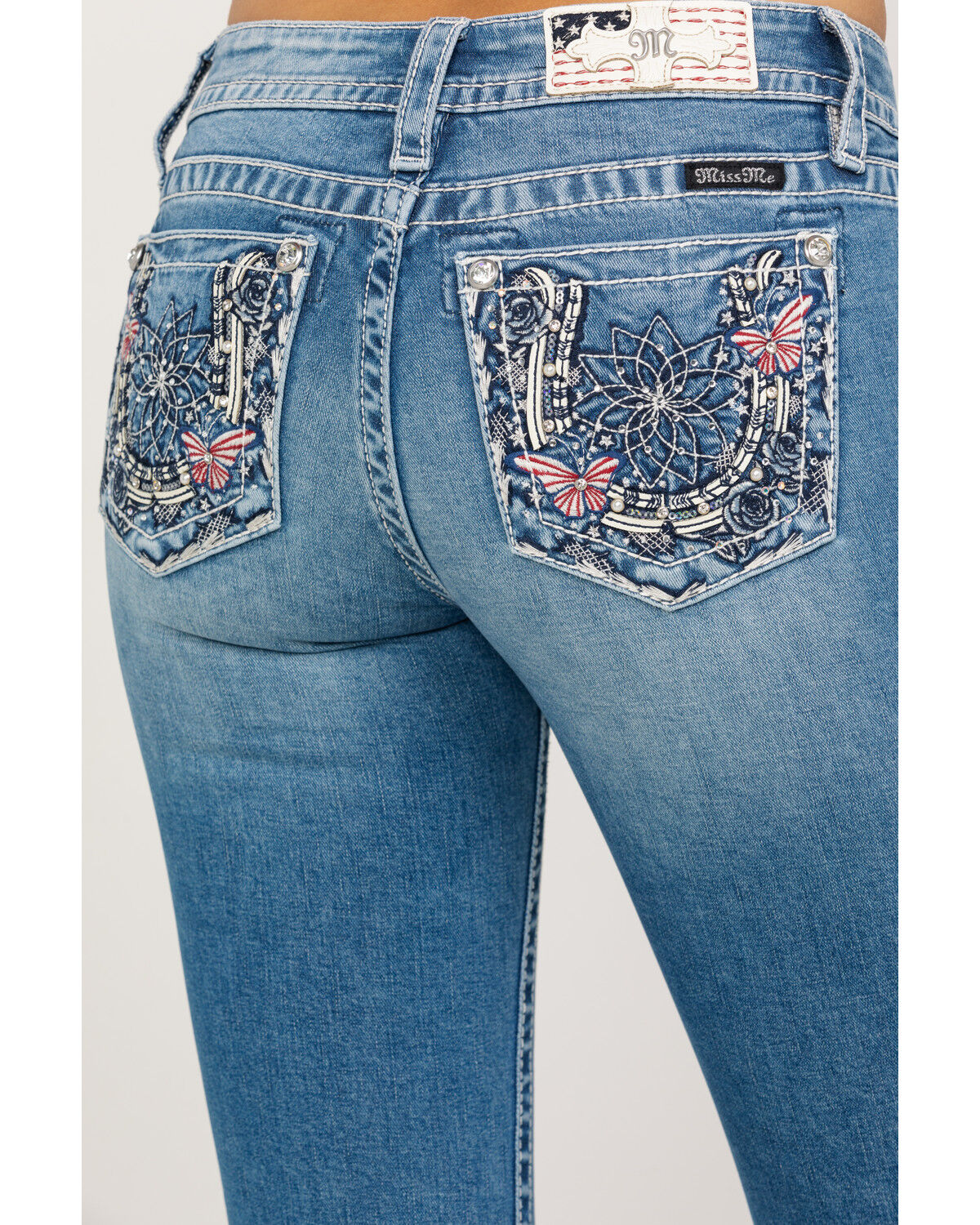 miss me floral jeans