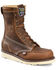 Image #1 - Carolina Men's 8" Lace-Up Work Boots - Moc Toe, Brown, hi-res