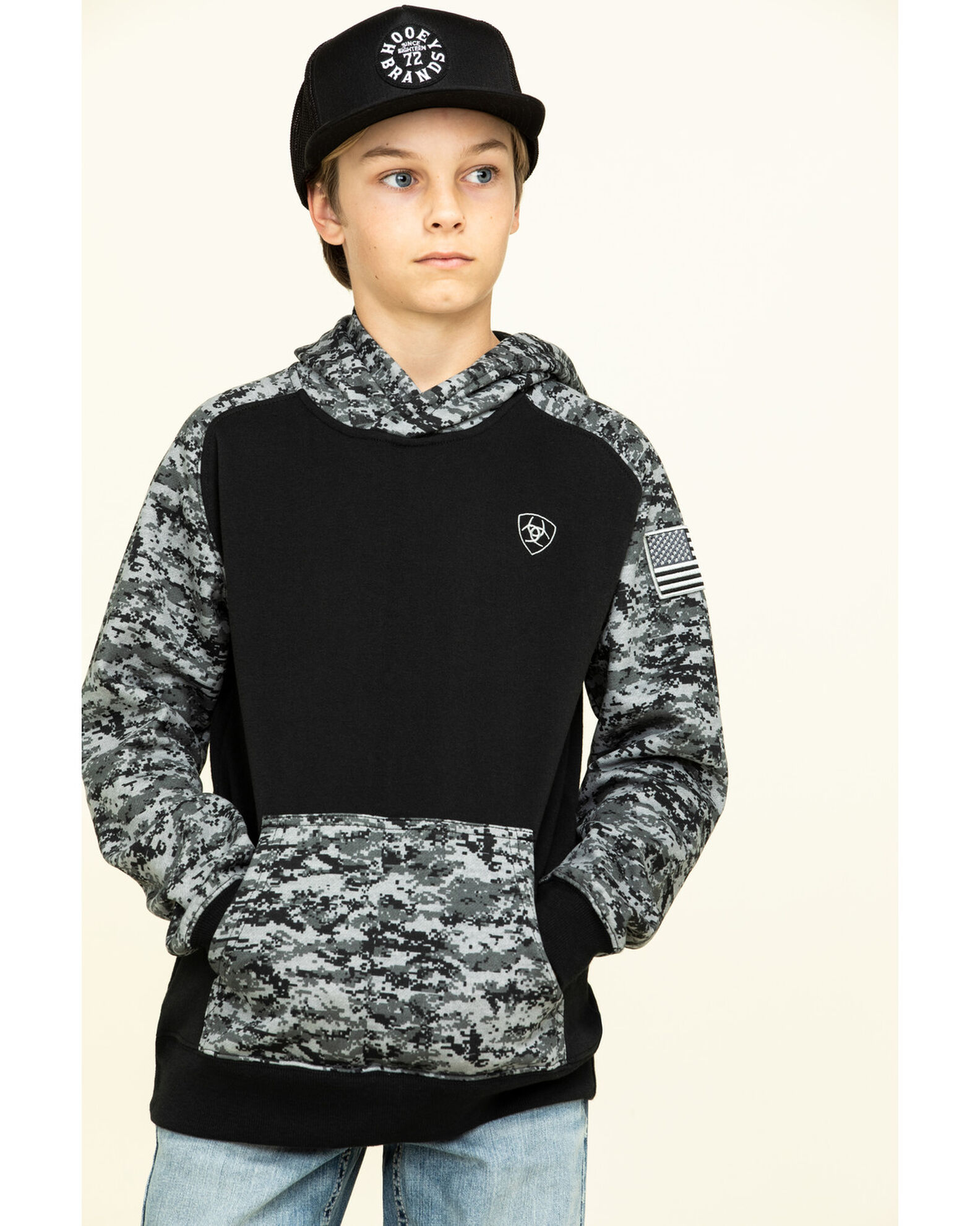 Ariat patriot hoodie fr sales