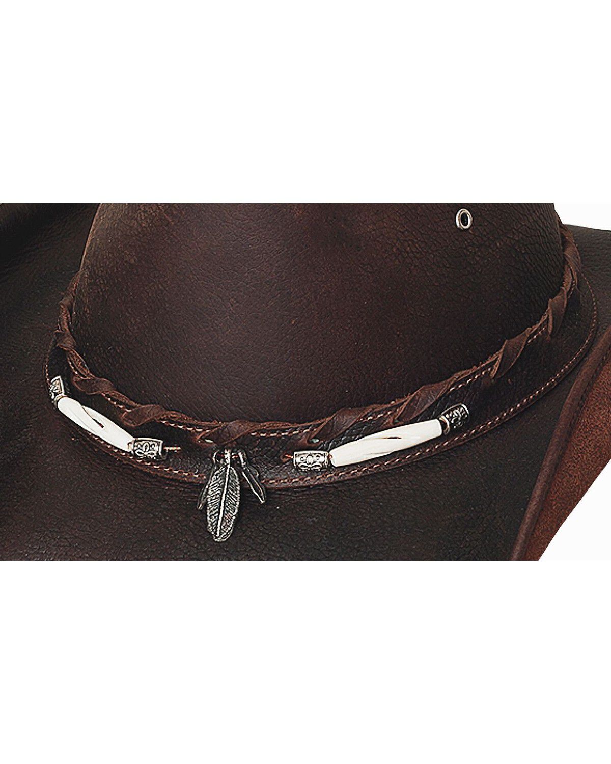 Bullhide Briscoe Leather Cowboy Hat 