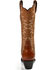 Image #5 - Dan Post Women's Eel Peanut Exotic Western Boot - Snip Toe, Brown, hi-res