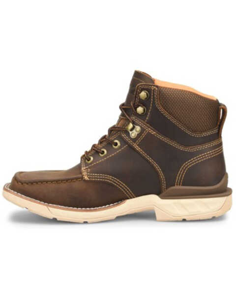 Image #2 - Double H Men's Brunel Lacer Work Boots - Composite Toe, Brown, hi-res