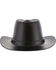 Image #3 - Radians Men's Cowboy Hard Hat, Black, hi-res