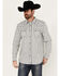 Image #1 - Moonshine Spirit Men's One Last Song Floral Print Long Sleeve Pearl Snap Western Shirt, White, hi-res