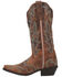 Laredo Women's Adrian 12" Wide Calf Western Boots - Snip Toe, Tan, hi-res