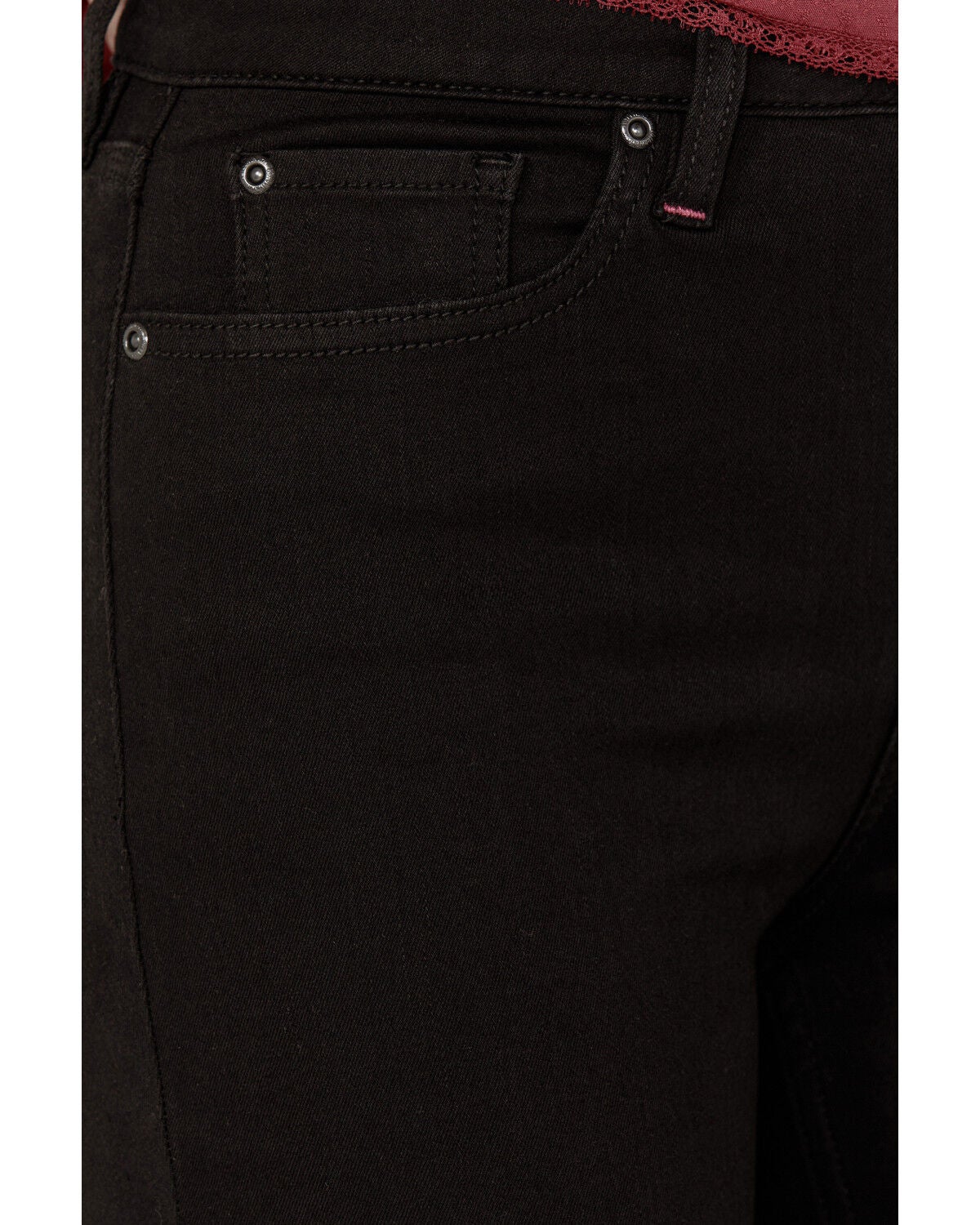 Image #2 - Idyllwind Women's Knight Legend High Rise Bootcut Super Stretch Denim Jeans, Black, hi-res