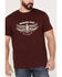 Image #3 - Moonshine Spirit Men's American Longhorn Graphic Short Sleeve T-Shirt, , hi-res