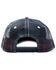 Image #3 - Cody James Men's Land Of The Free Embroidered Ball Cap , Red, hi-res
