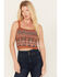 Image #1 - Cleo + Wolf Women's Cropped Sweater Cami, Beige/khaki, hi-res
