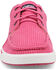 Image #4 - Twisted X Wrangler Women's Kicks Casual Shoes - Moc Toe , Pink, hi-res