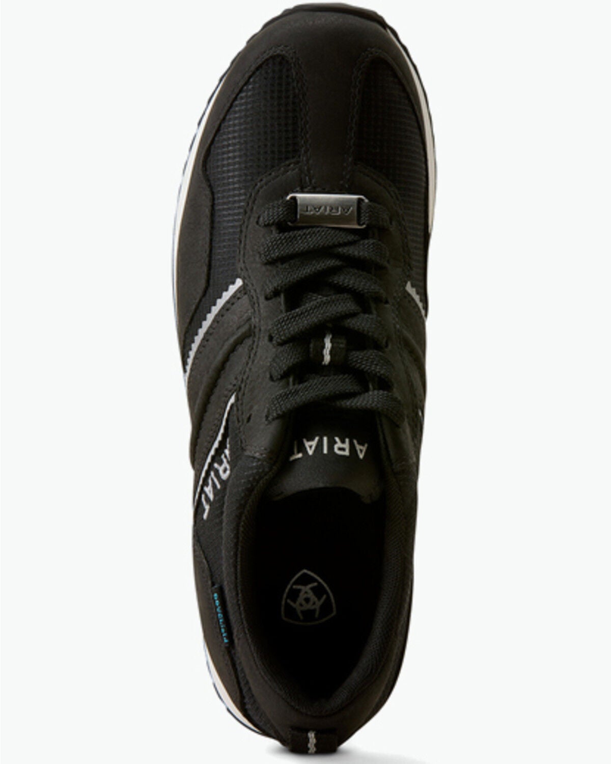 Image #4 - Ariat Women's Ranch Runner Waterproof Casual Shoes, Black, hi-res