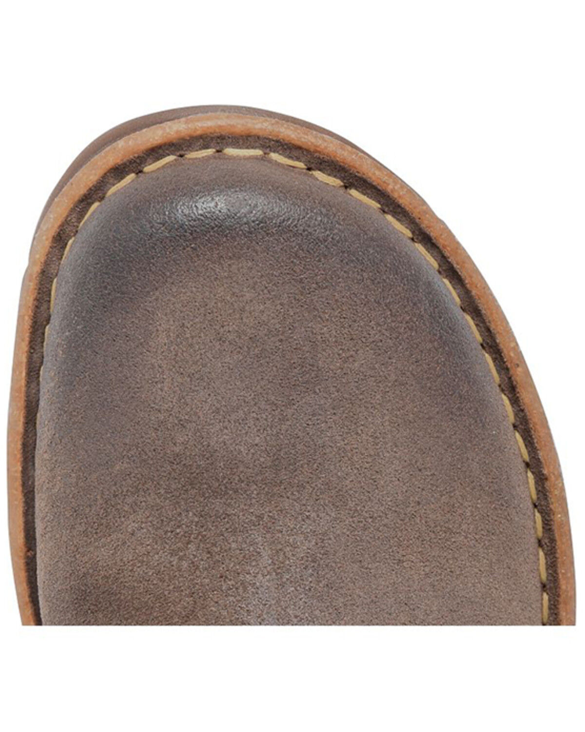 Image #6 - Born Men's Brody Distressed Ankle  Boots - Round Toe, Taupe, hi-res