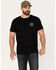 Image #1 - Brixton Men's Crest II Logo Graphic T-Shirt , Black, hi-res