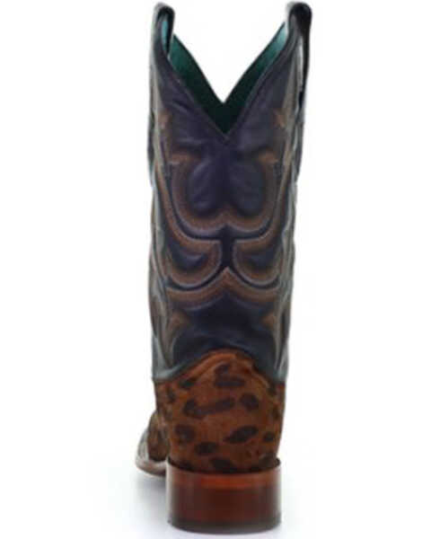 Image #4 - Corral Women's Embroidered Western Boots - Broad Square Toe, Black, hi-res