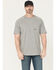 Image #2 - Ariat Men's Rebar Cotton Strong Workhog Short Sleeve Work T-Shirt, Grey, hi-res