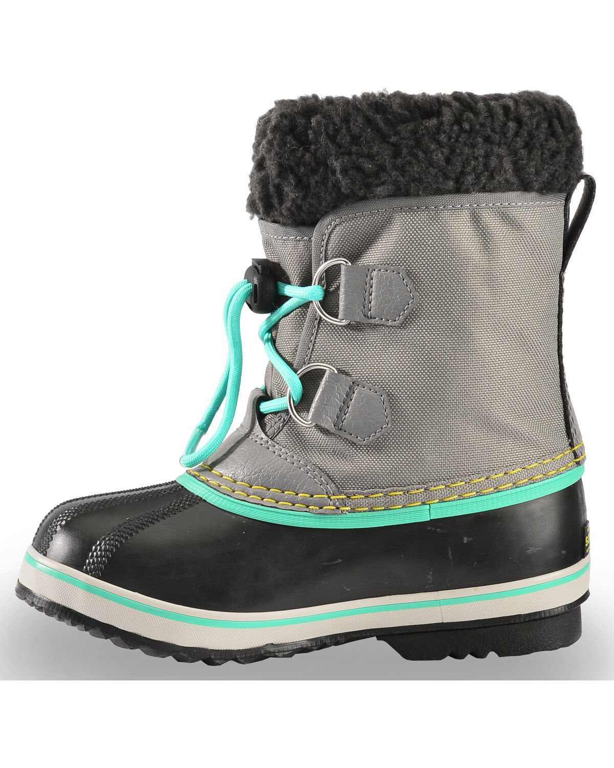 Image #3 - Sorel Boys' Lace-Up Outdoor Boots, Grey, hi-res