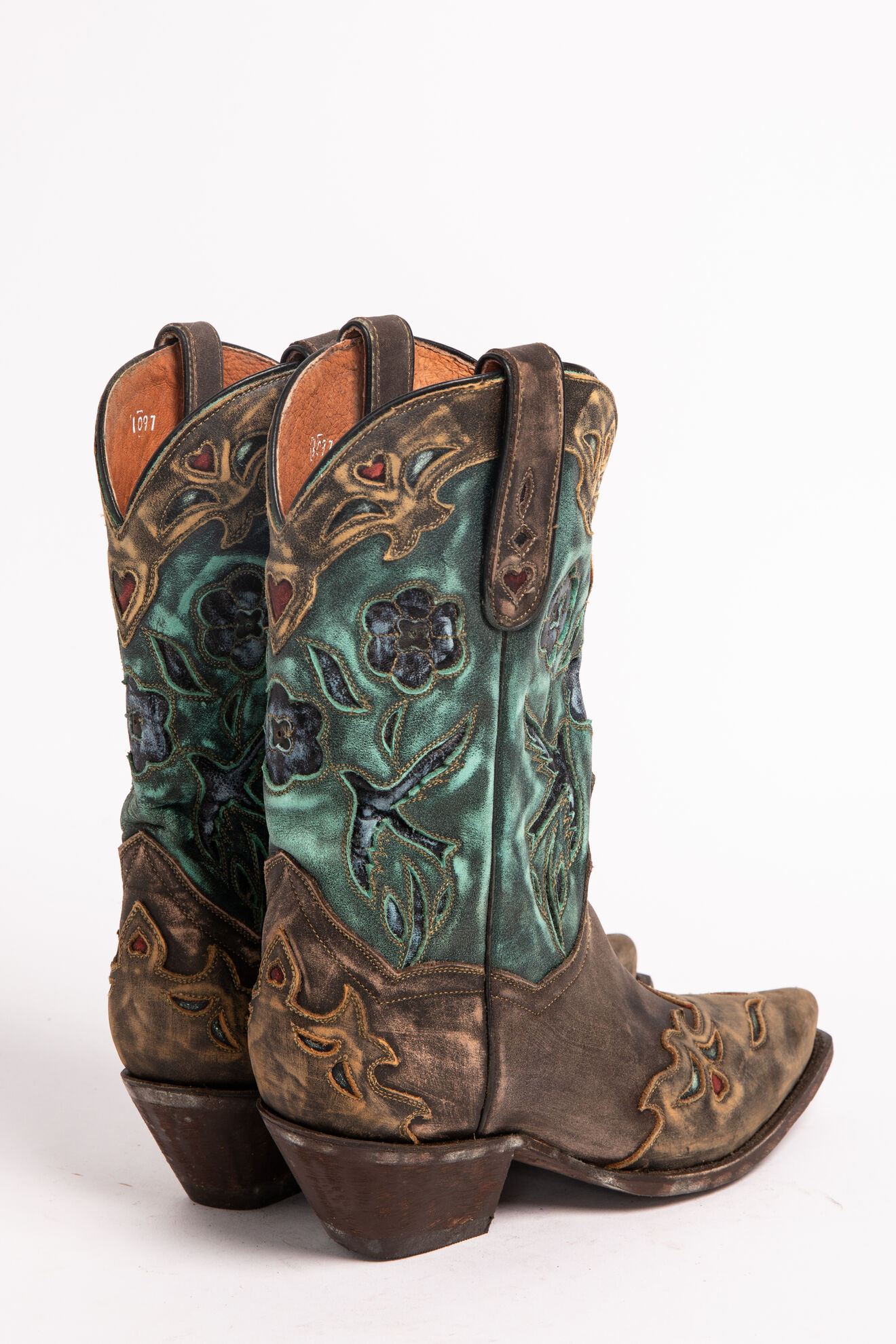 Dan Post Women s Blue Bird Wingtip Western Boots Snip Toe Sheplers