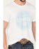Cinch Men's Logo Short Sleeve Graphic T-Shirt, White, hi-res