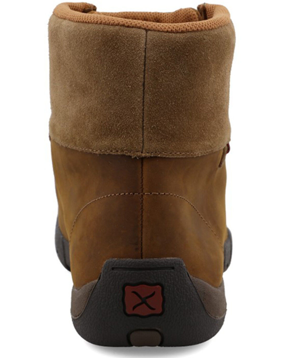 Image #5 - Twisted X Men's 6" Work Driving Moc - Alloy Toe, Brown, hi-res
