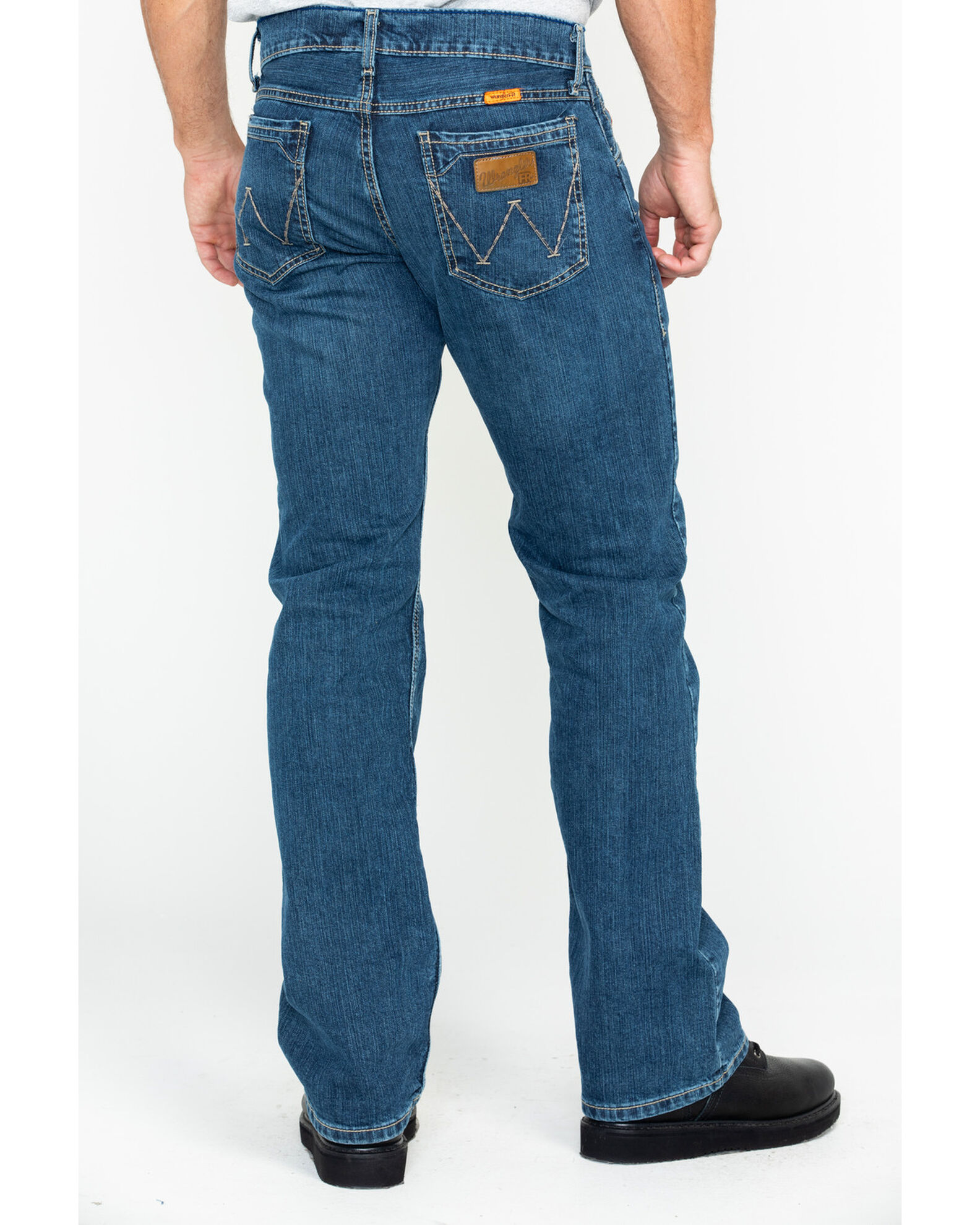 Wrangler Retro Men's FR Advanced Comfort Slim Bootcut Work Jeans | Sheplers