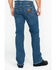 Image #1 - Wrangler Retro Men's FR Advanced Comfort Slim Bootcut Work Jeans , Blue, hi-res