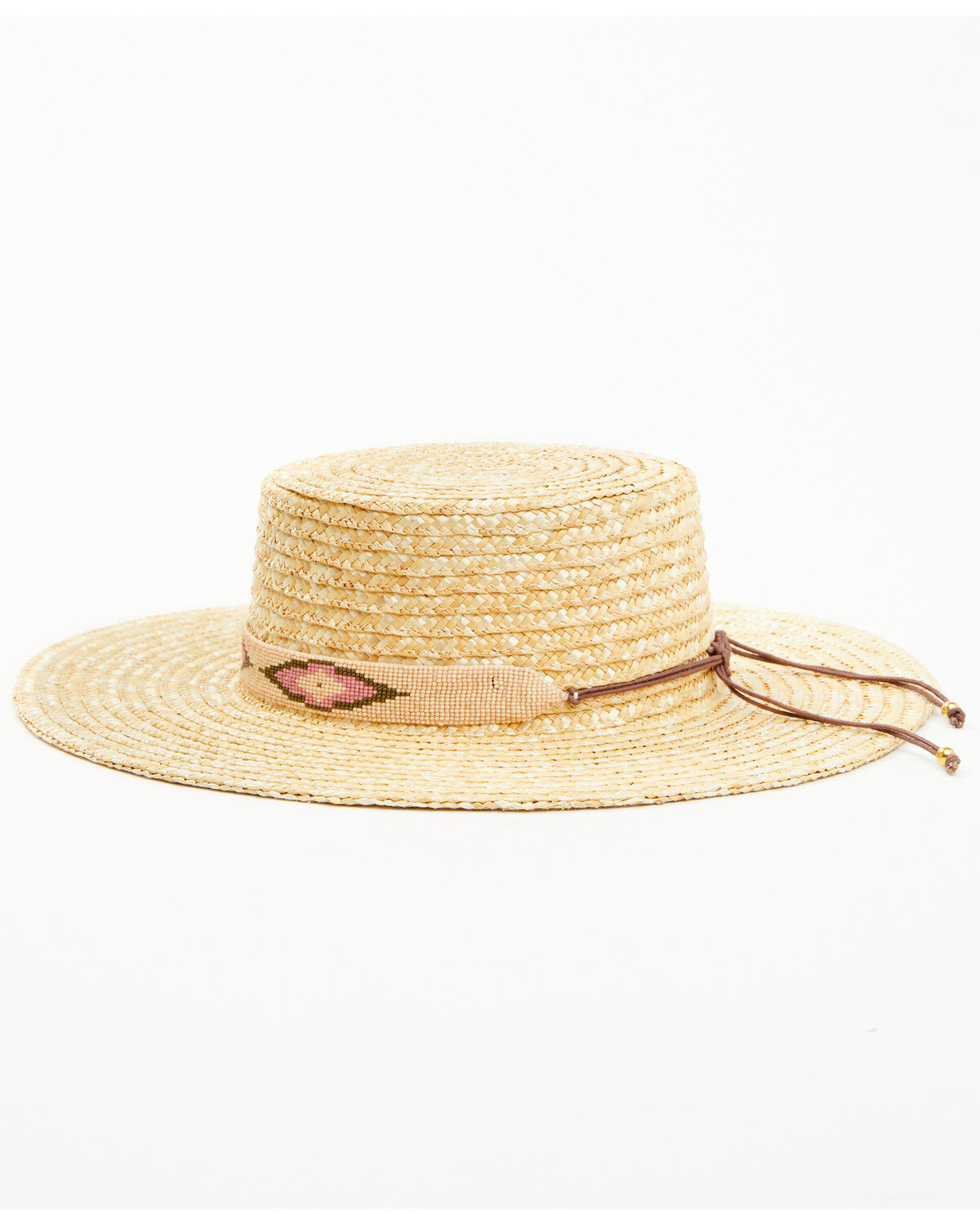 Image #3 - Nikki Beach Women's Southwestern Cobra Straw Western Fashion Hat, Natural, hi-res