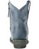Image #5 - Lane Women's Plain Jane Western Booties - Round Toe, Blue, hi-res