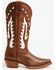 Image #2 - Justin Women's Faye Tall Western Boots - Snip Toe, Chocolate, hi-res