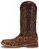 Nocona Men's Bryce Maple Western Boots - Broad Square Toe, Brown, hi-res