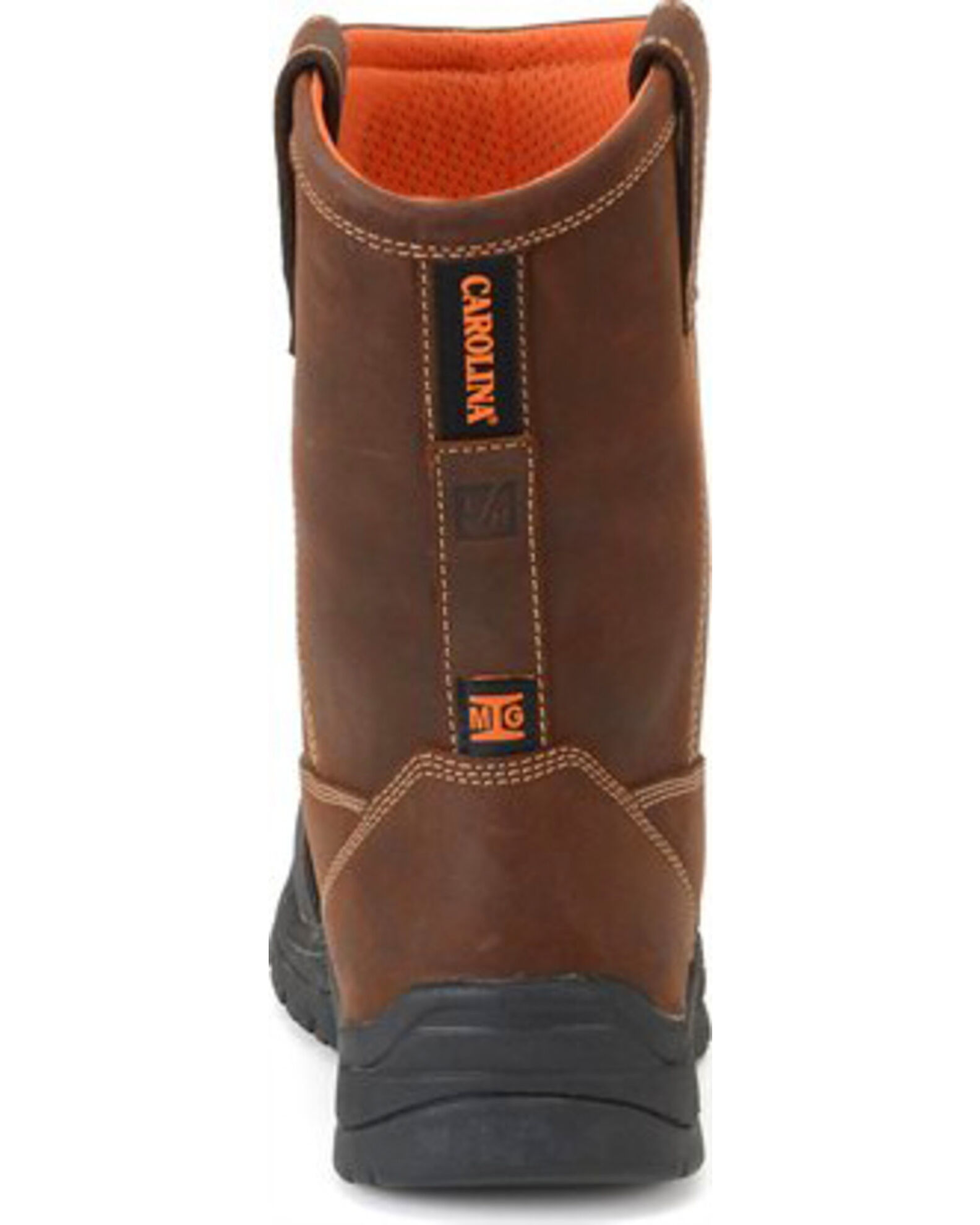Image #7 - Carolina Men's Ranch Wellington Internal Met Guard Boots - Composite Toe, Dark Brown, hi-res