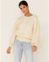 Image #1 - Molly Bracken Women's Leaf Print Sweater, , hi-res