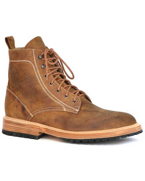 Image #1 - Stetson Men's Chukka Casual Boots - Medium Toe, Brown, hi-res